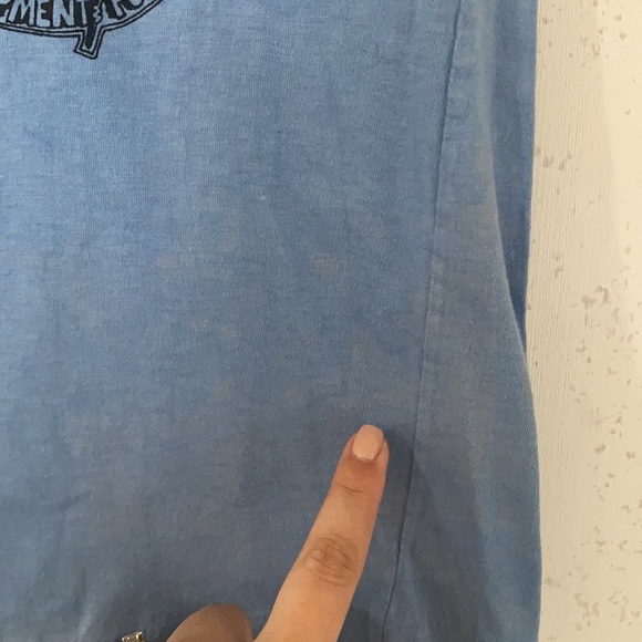 Vintage promo t-shirt for a Company in Edmonton AB. Light blue, size M. #YEG - Picture 6 of 9